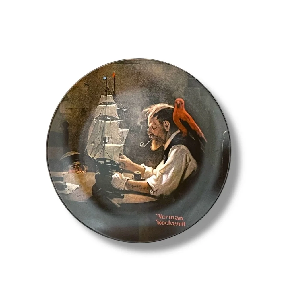 Norman Rockwell Collectible Plate with Certificate‎ of Authenticity